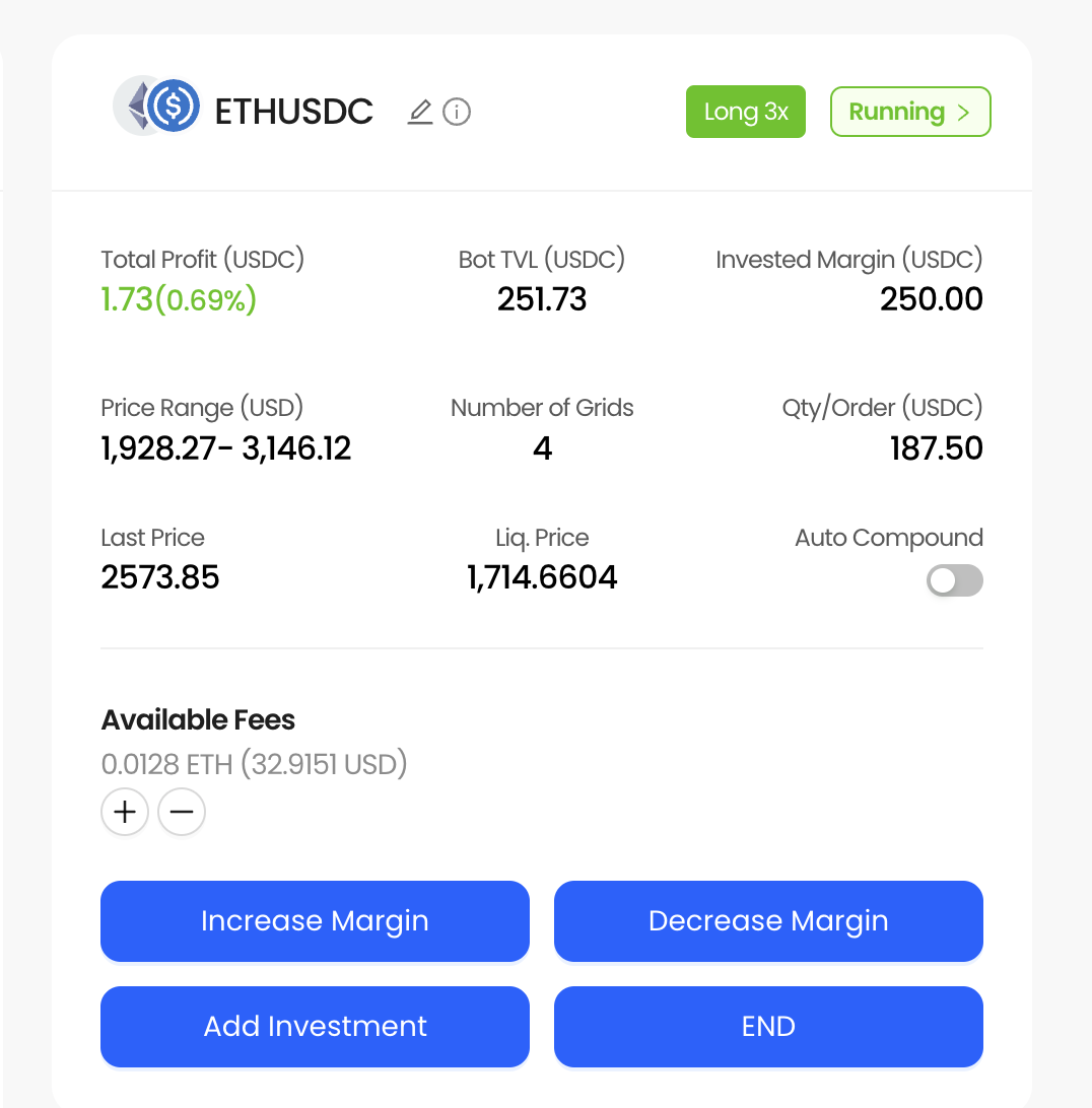 Future Grid Bot Interface