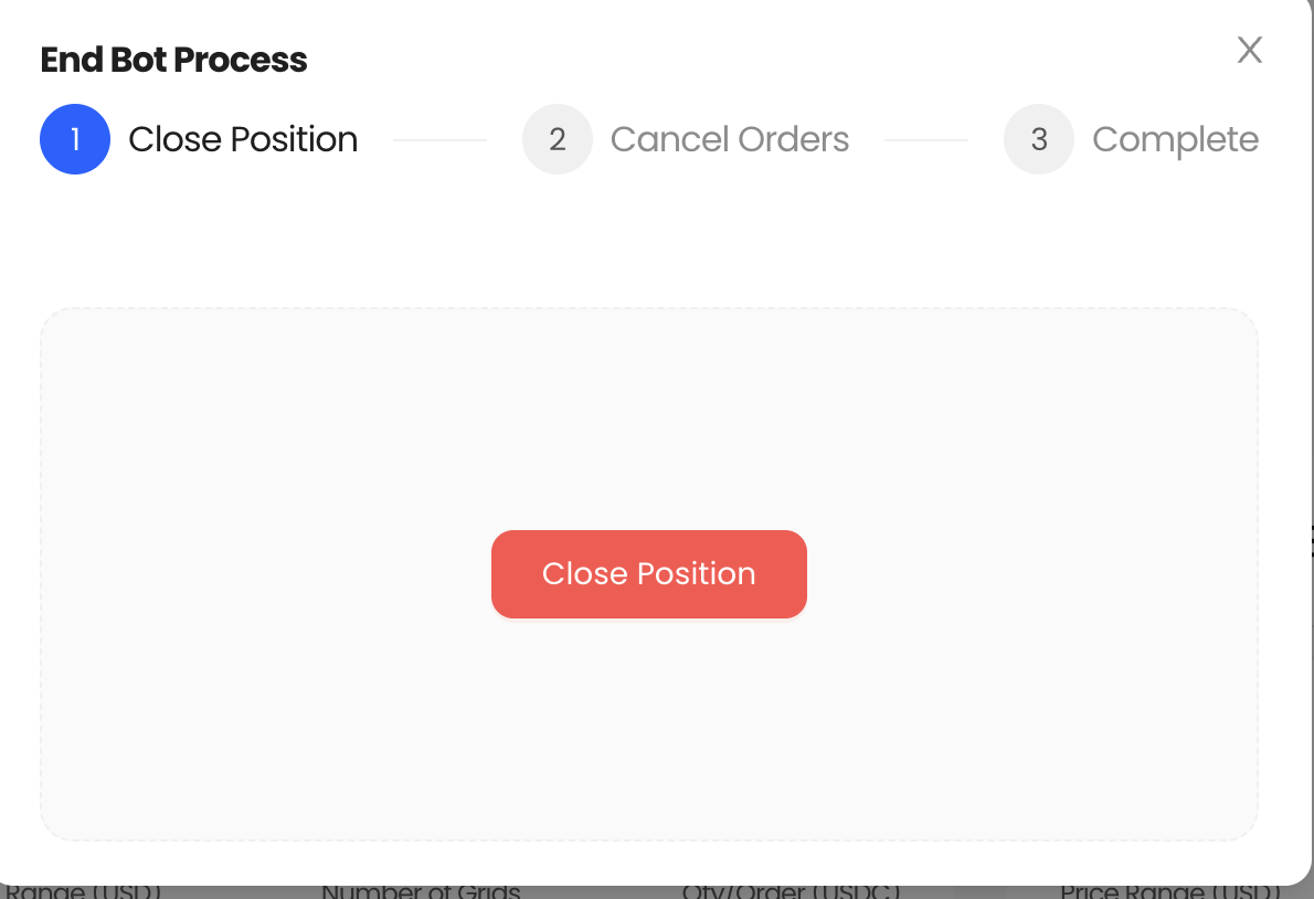 End Bot Interface